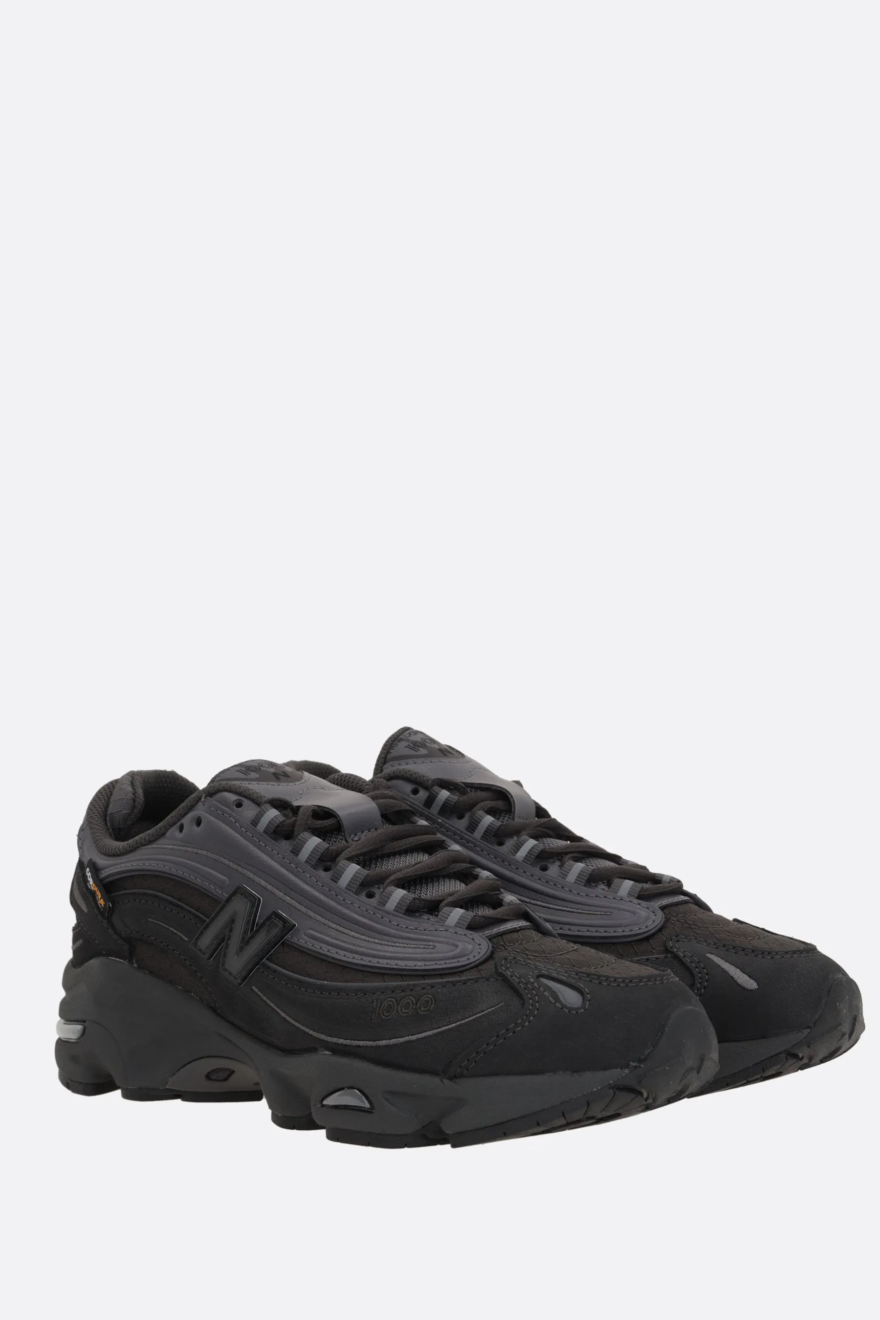 1000 sneakers in mesh and nabuk