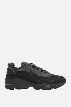 1000 sneakers in mesh and nabuk