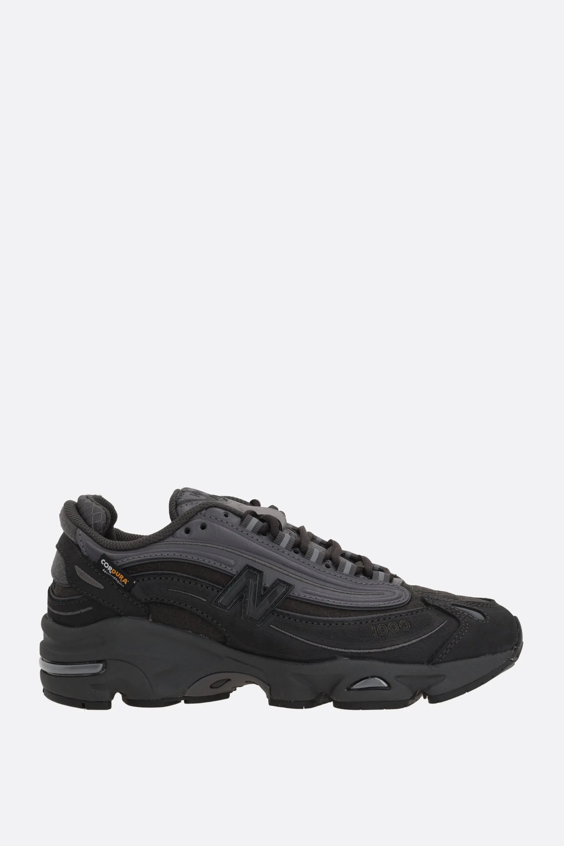 1000 sneakers in mesh and nabuk