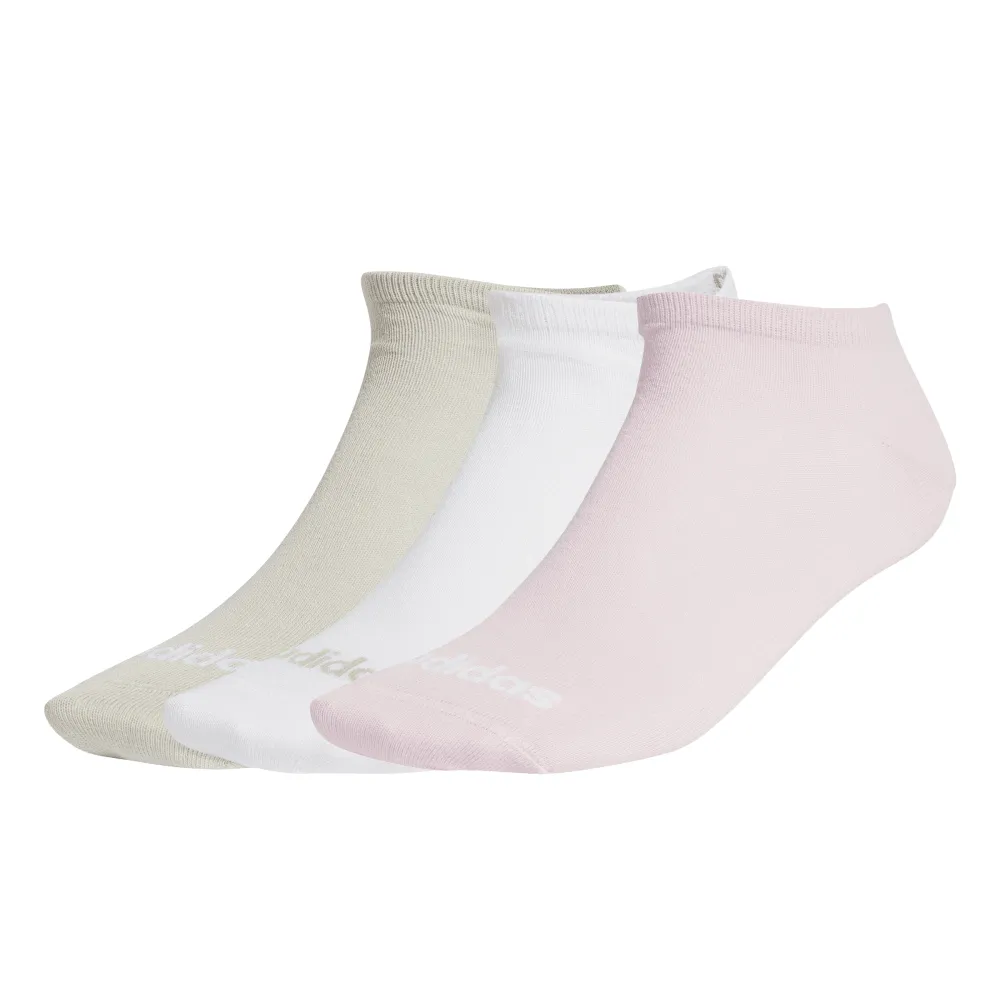 adidas Thin Linear Low-Cut 3-Pairs Unisex Socks