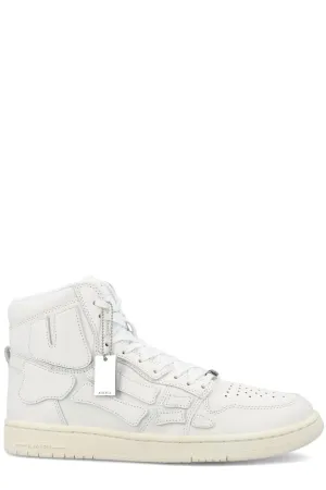 Amiri Skel High Top Lace-Up Sneakers