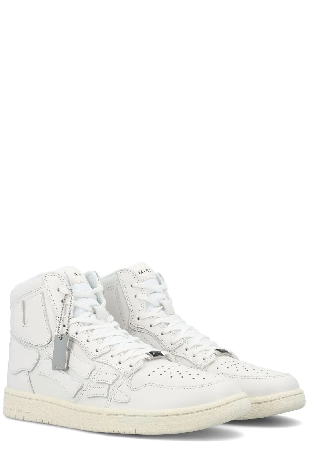 Amiri Skel High Top Lace-Up Sneakers