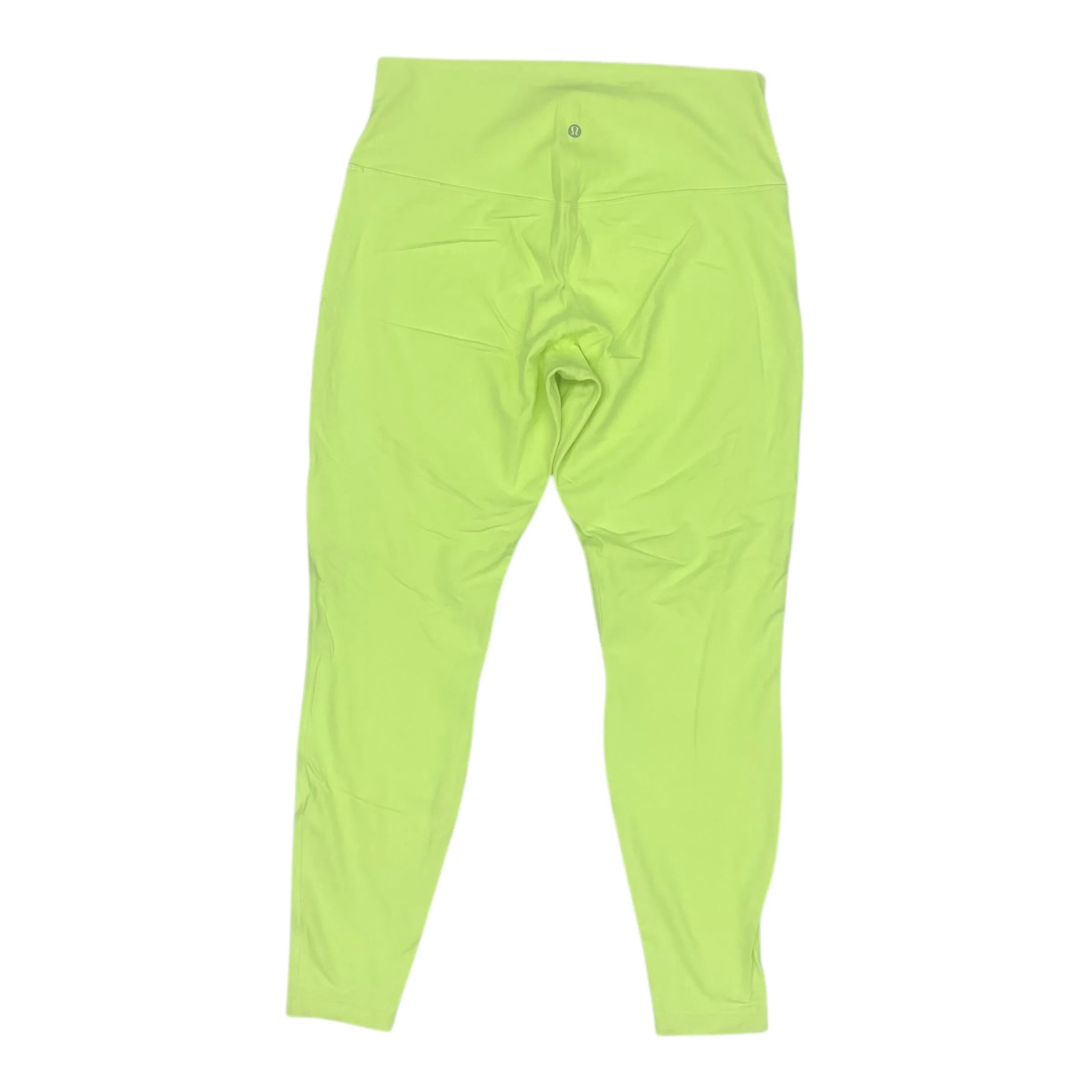 Athletic Leggings By Lululemon In Green, Size:L