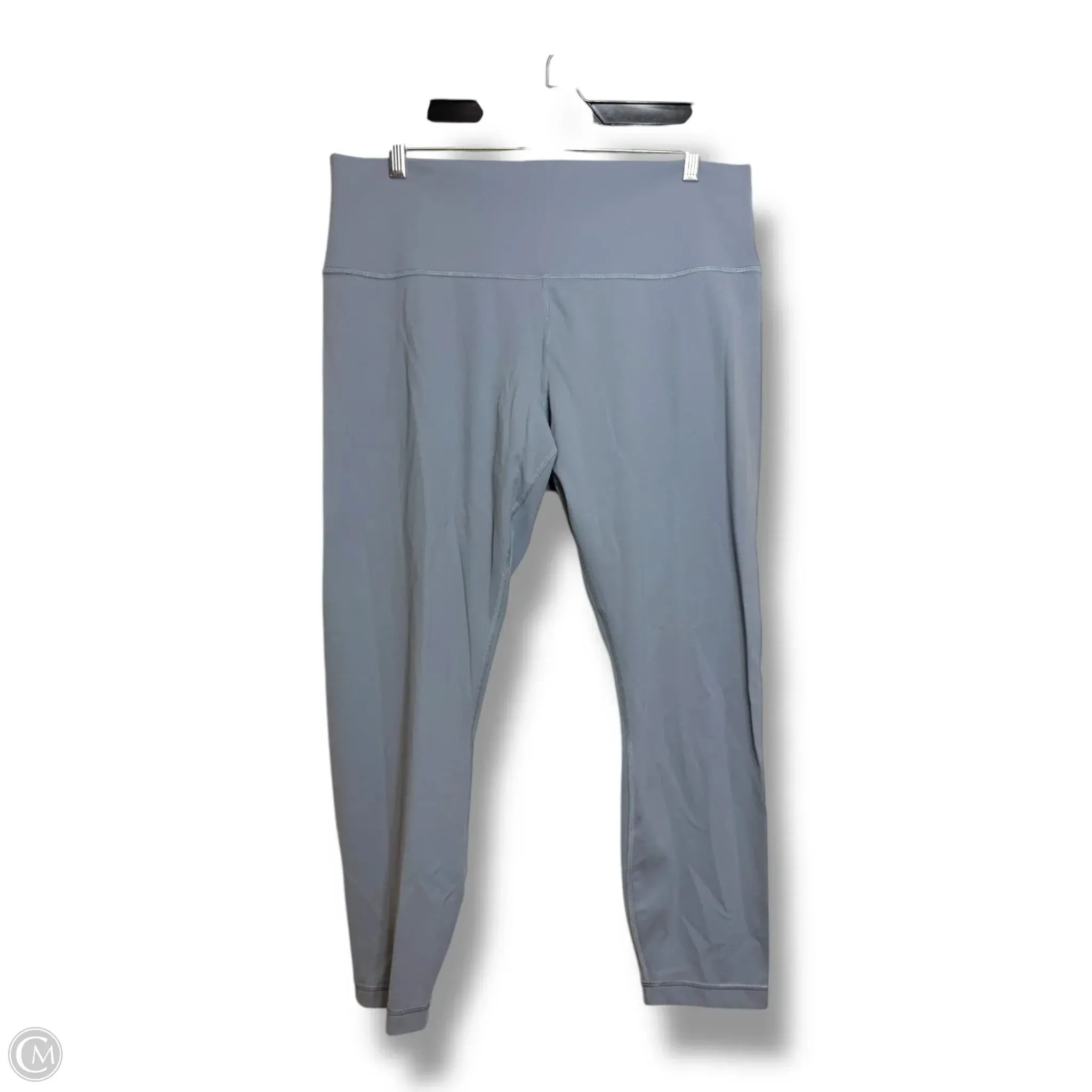 Athletic Leggings By Lululemon In Grey, Size: 16