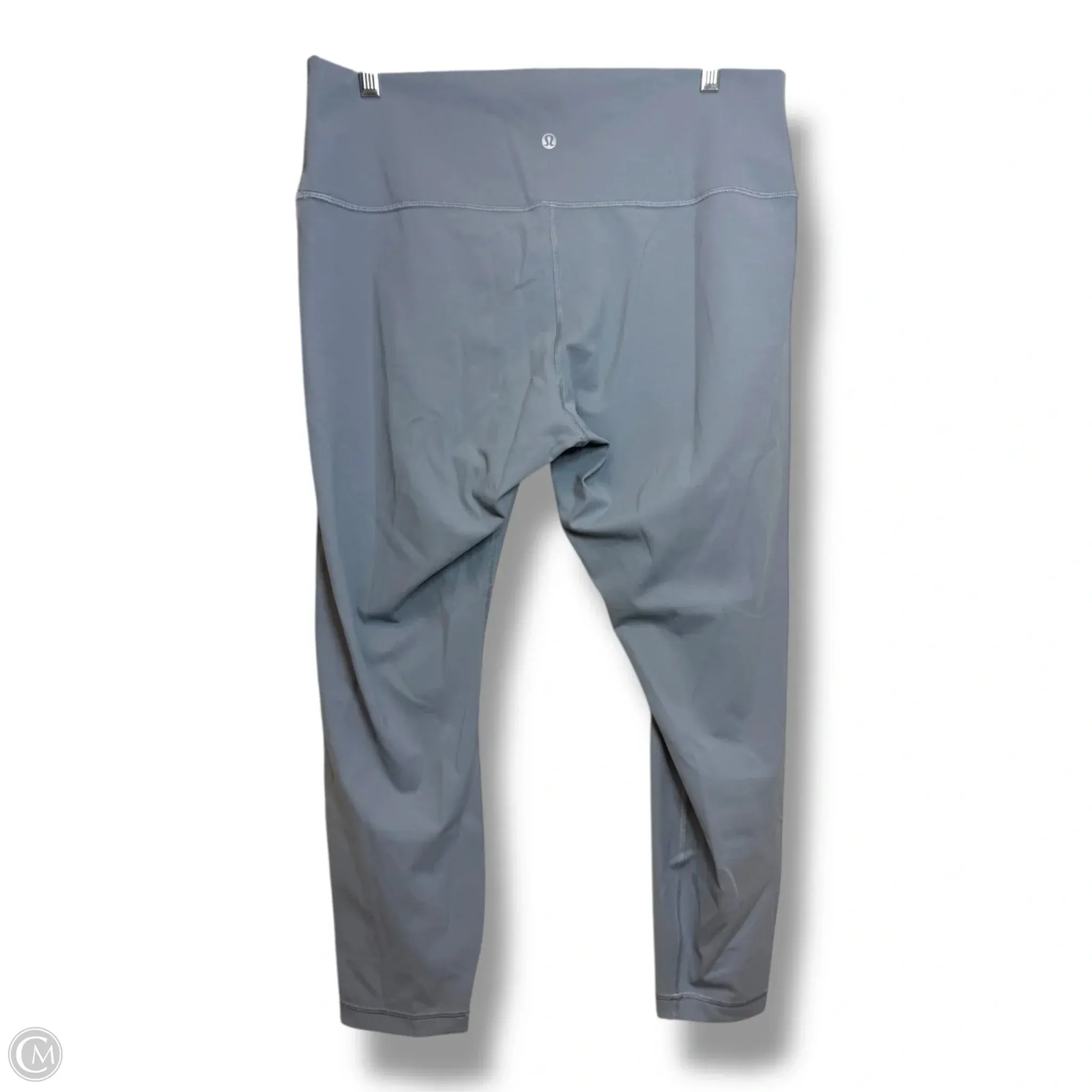 Athletic Leggings By Lululemon In Grey, Size: 16