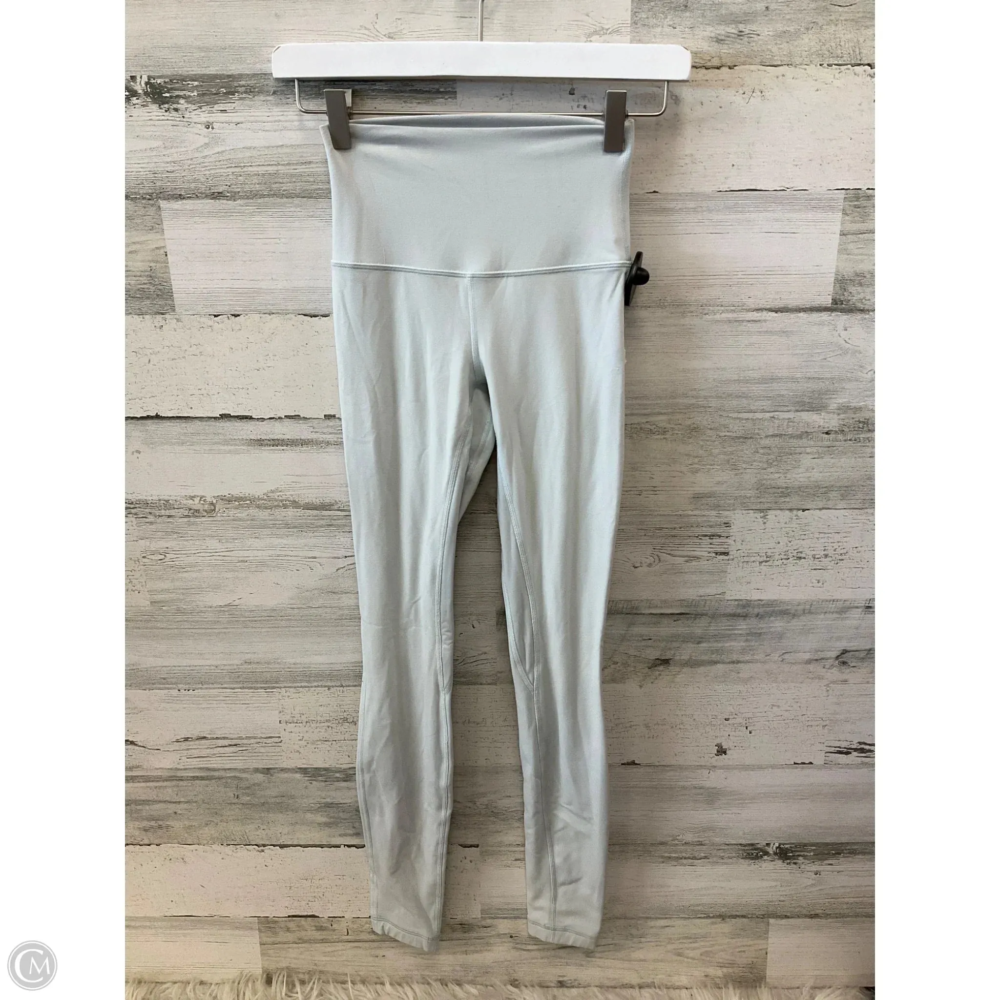 Athletic Leggings By Lululemon In Grey, Size: 2