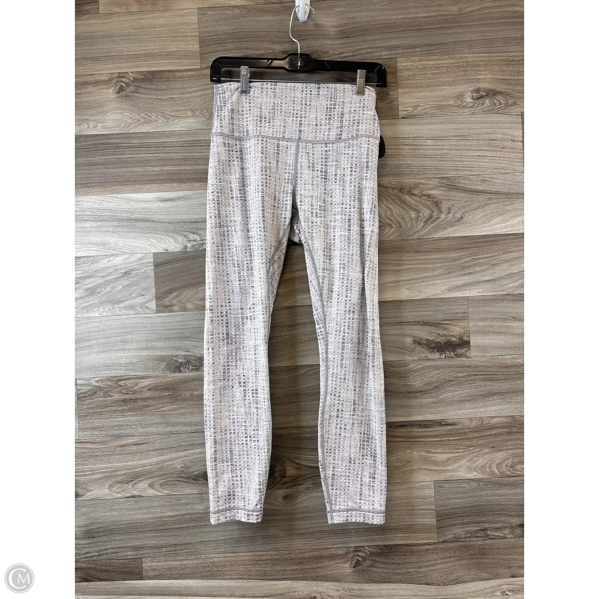 Athletic Leggings By Lululemon In Grey, Size: M