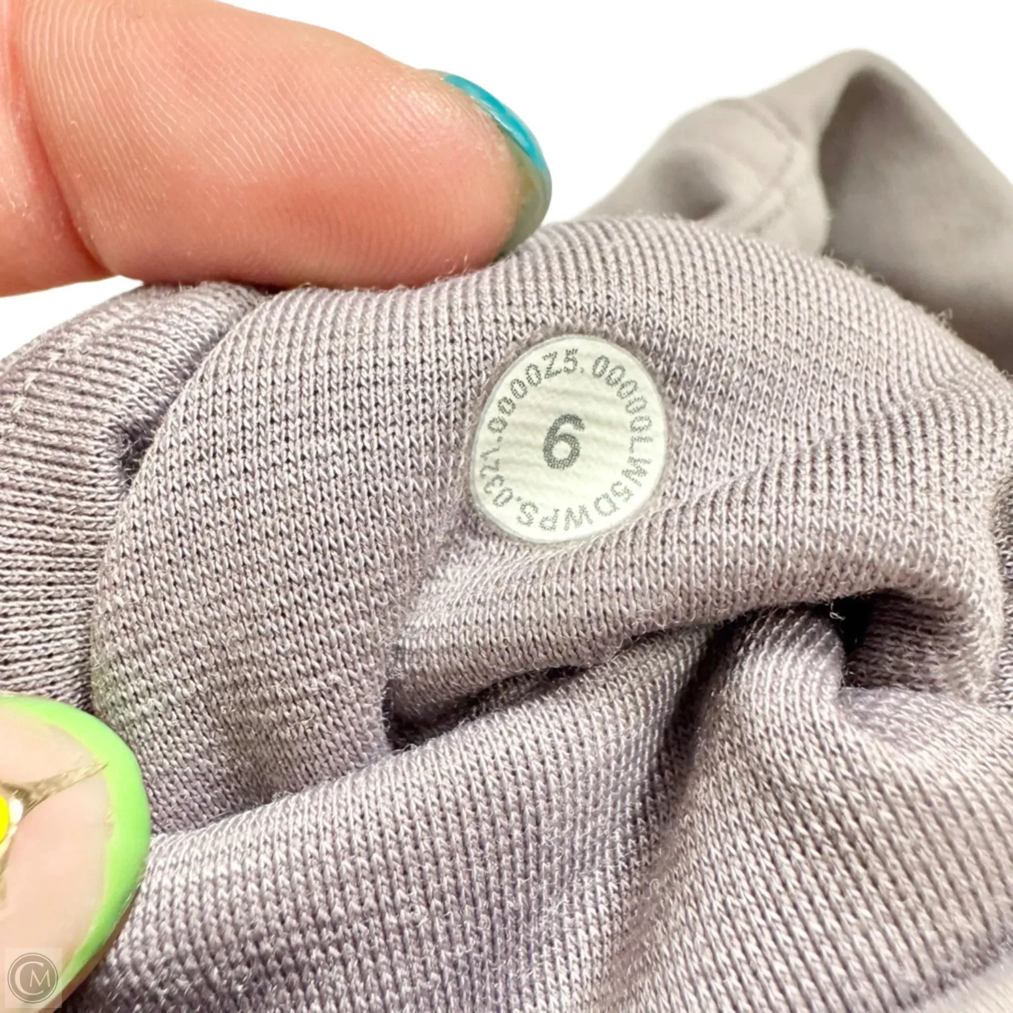 Athletic Leggings By Lululemon In Grey, Size: S