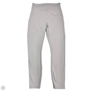 Athletic Leggings By Lululemon In Grey, Size: S