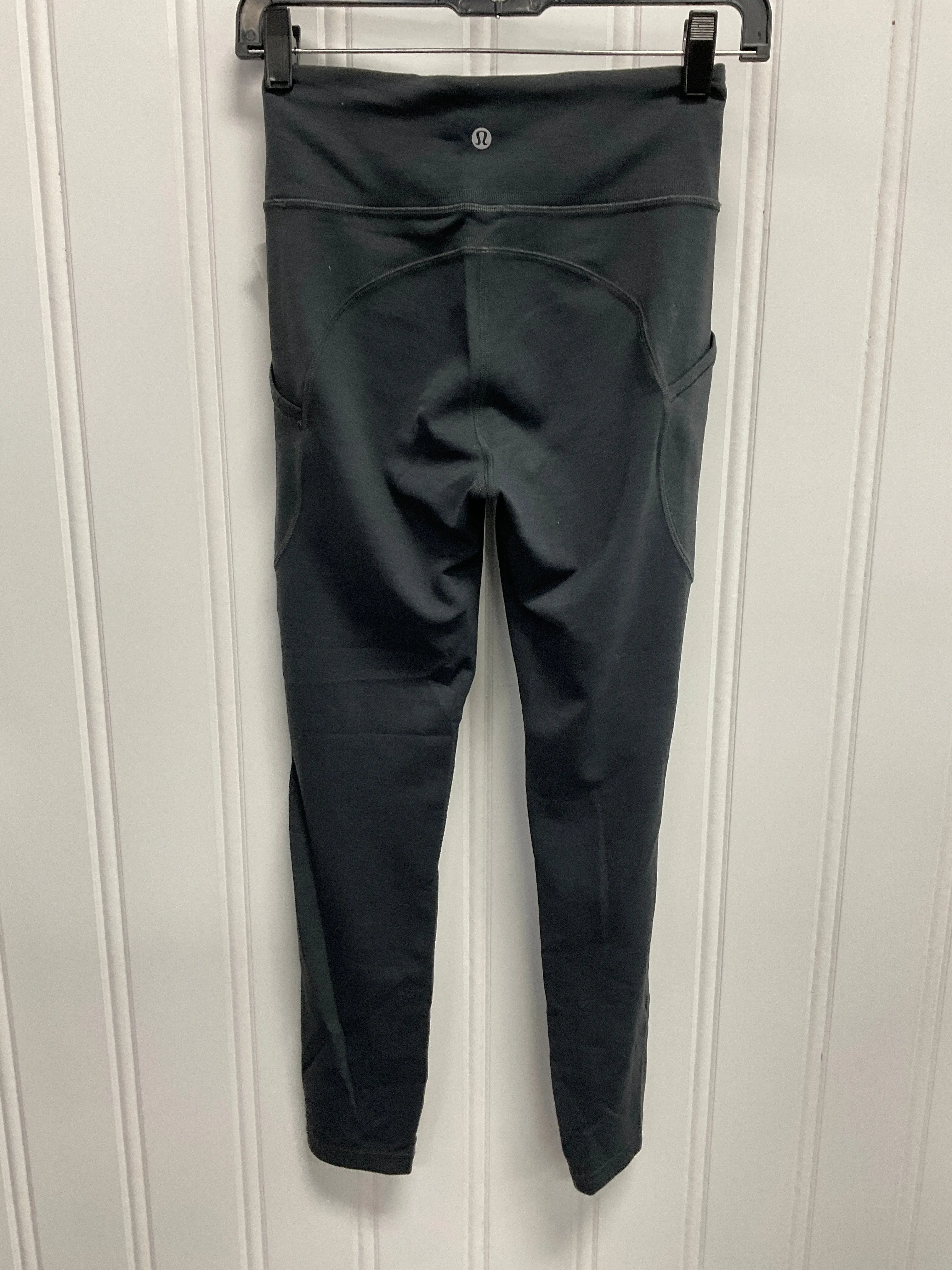 Athletic Leggings By Lululemon In Grey, Size:S