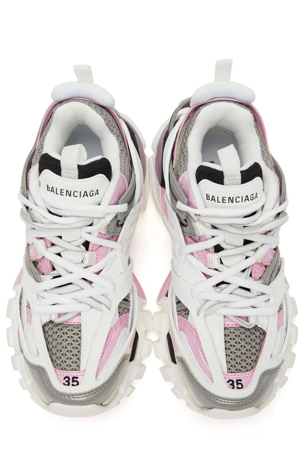 Balenciaga Low-Top Panelled Sneakers