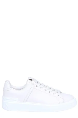 Balmain B-Court Lace-Up Sneakers