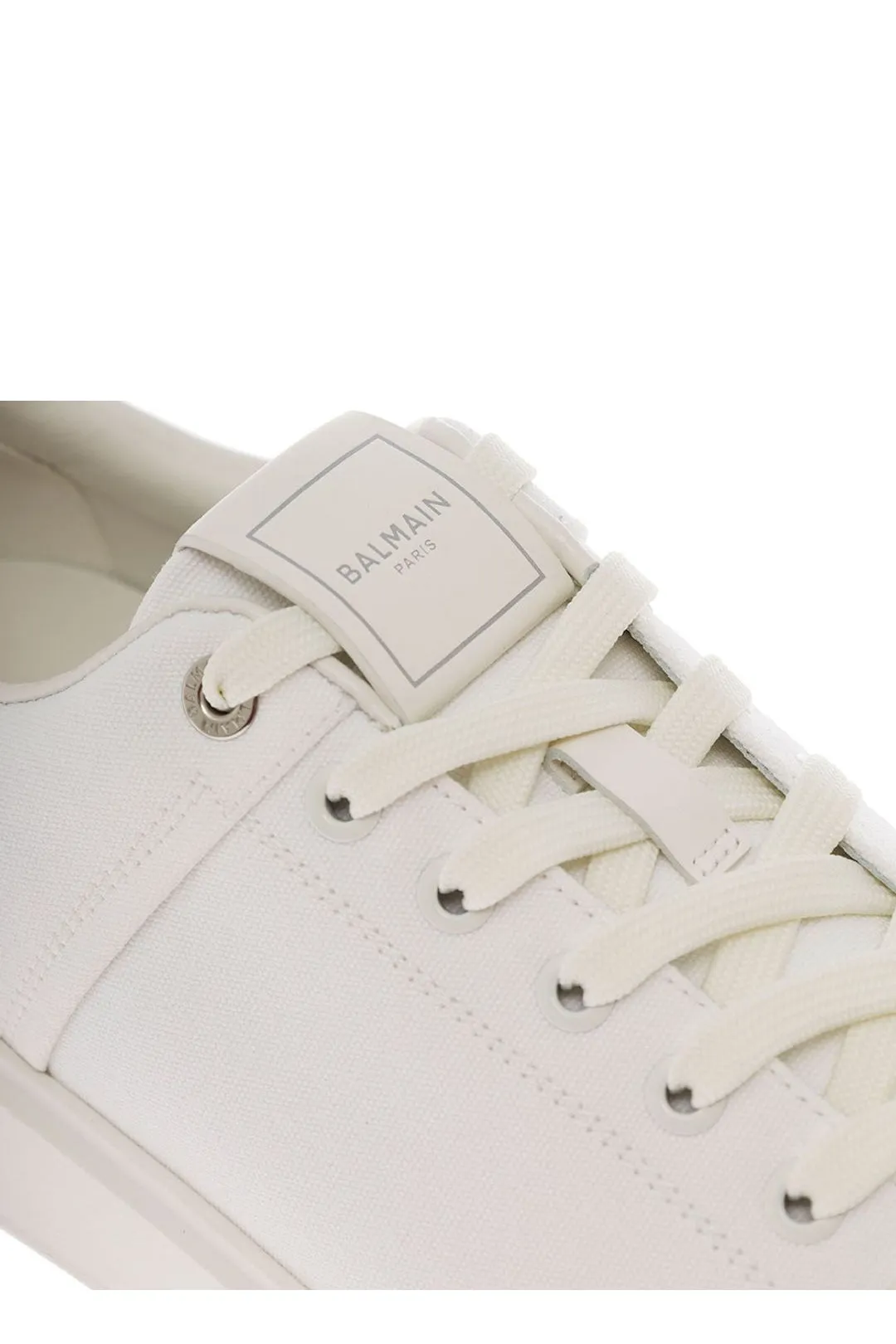 Balmain B-Court Lace-Up Sneakers