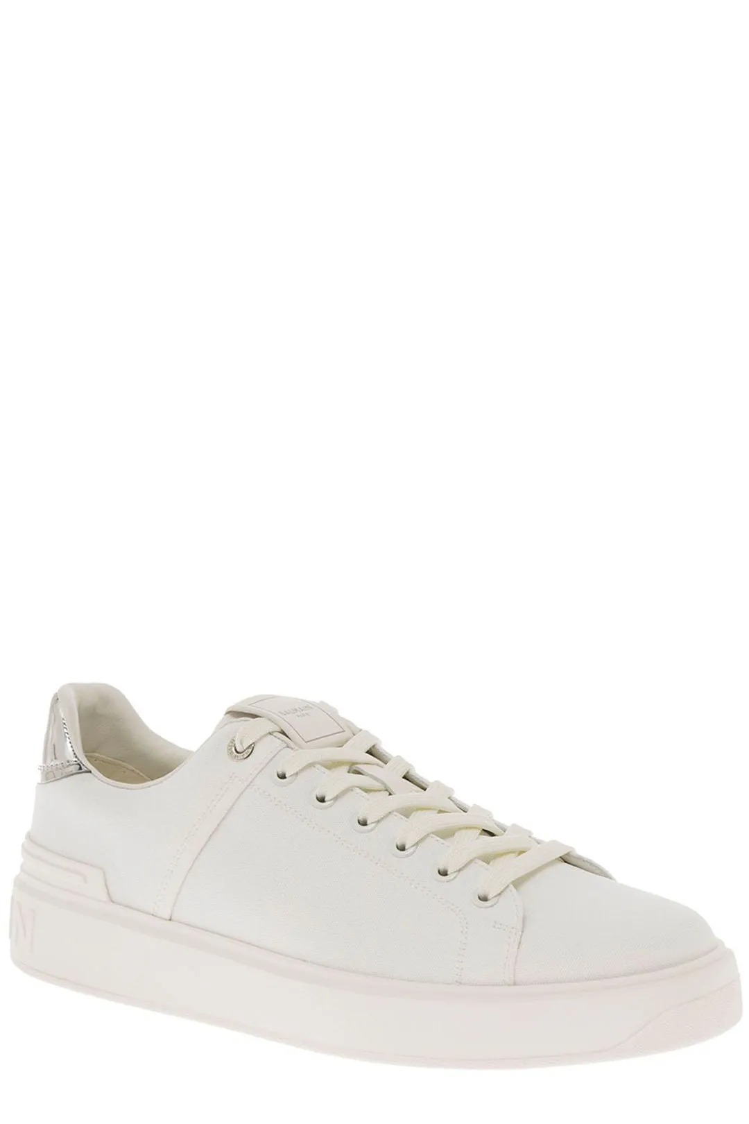 Balmain B-Court Lace-Up Sneakers