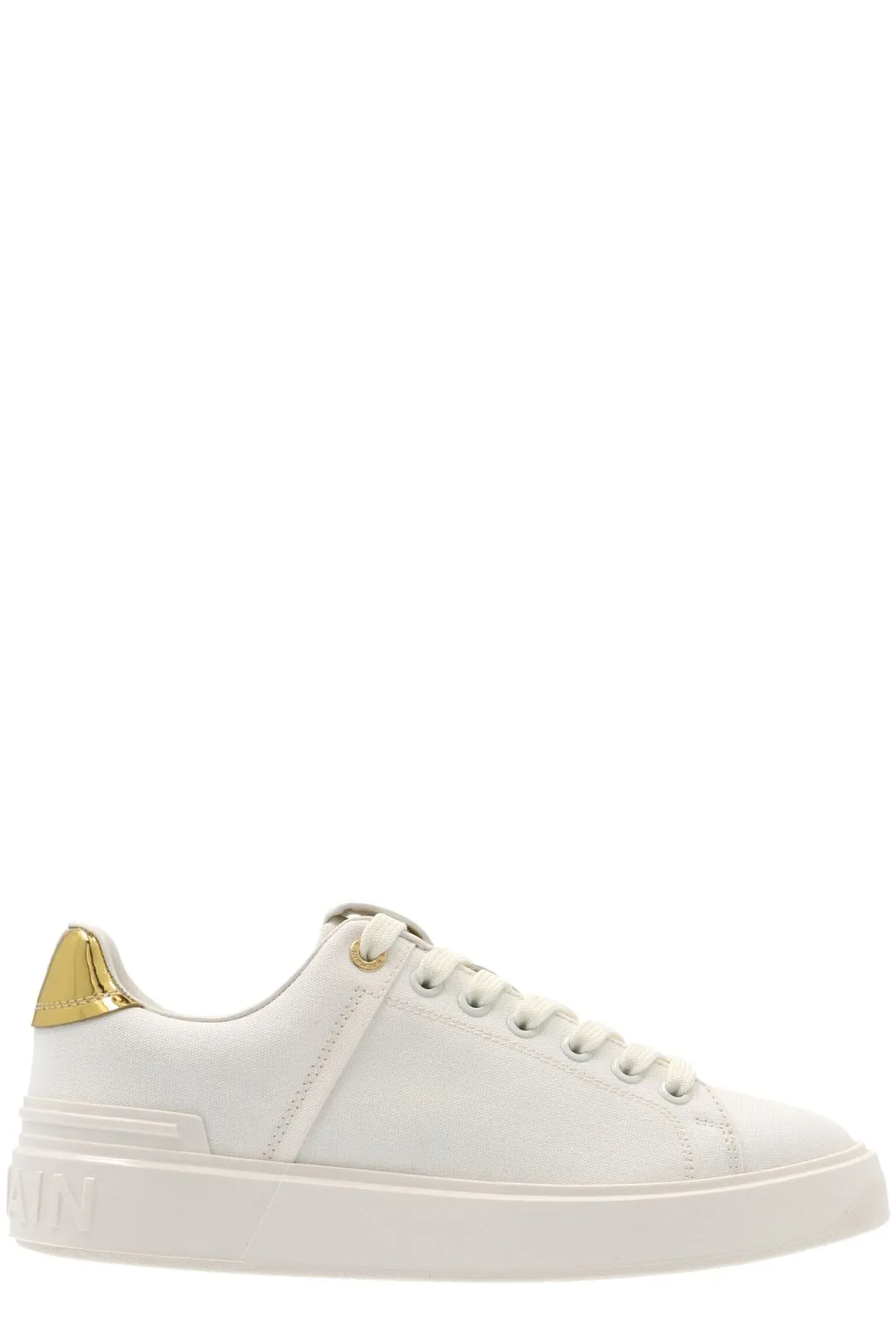 Balmain B-Court Lace-Up Sneakers