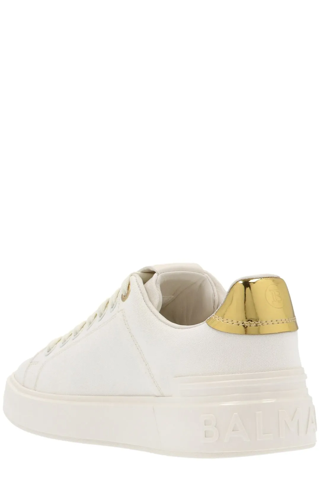 Balmain B-Court Lace-Up Sneakers
