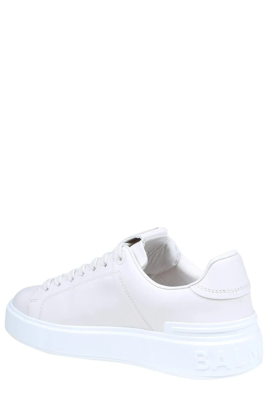 Balmain B-Court Lace-Up Sneakers