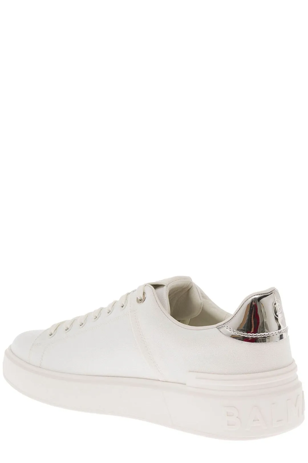 Balmain B-Court Lace-Up Sneakers