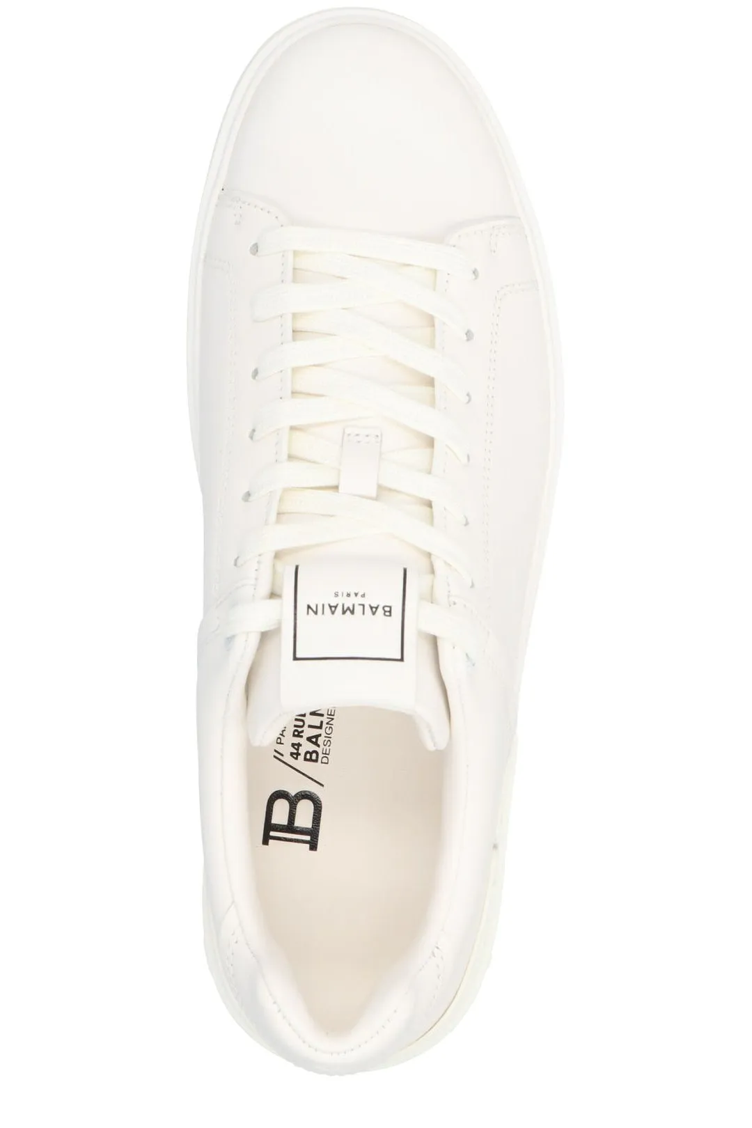 Balmain B-Court Lace-Up Sneakers