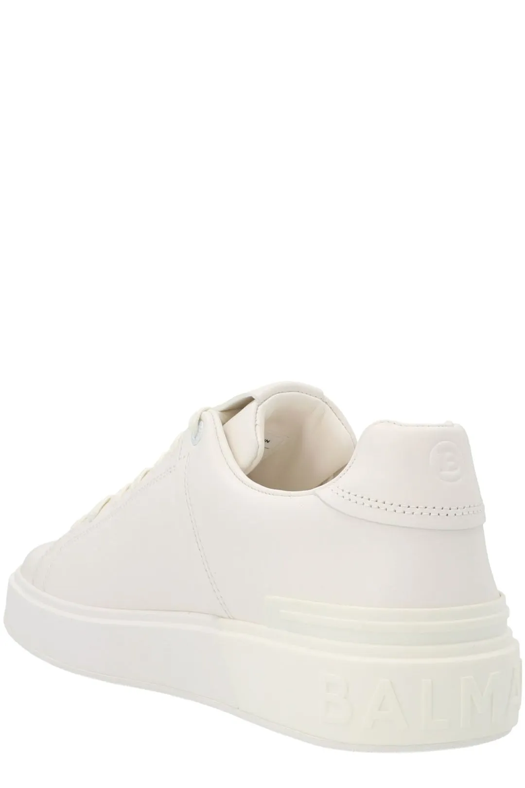 Balmain B-Court Lace-Up Sneakers