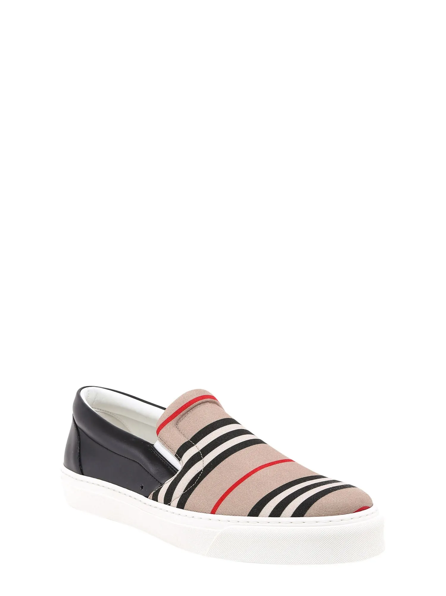 Burberry Icon Stripe Slip-On Sneakers