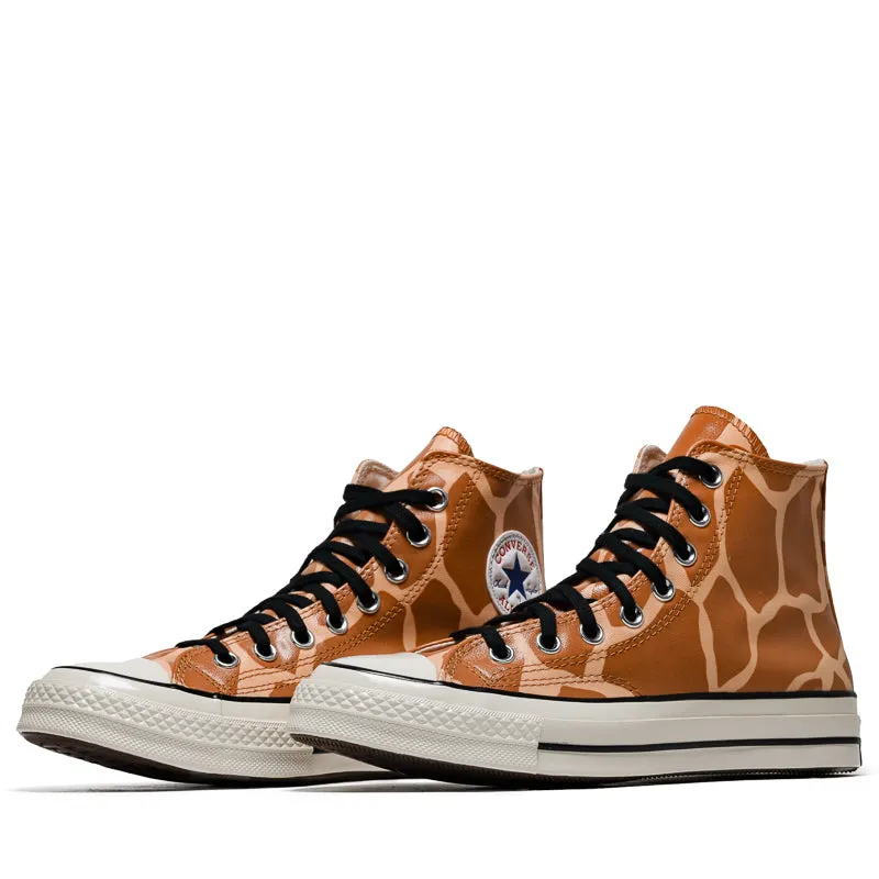 Converse Chuck 70 Glow-In-The-Dark Giraffe Print - Ginger Snap/Egret