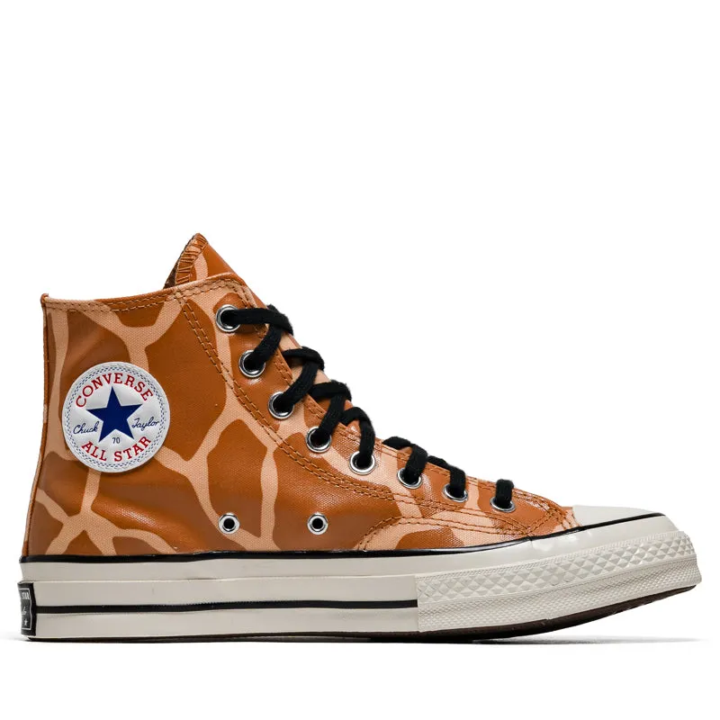 Converse Chuck 70 Glow-In-The-Dark Giraffe Print - Ginger Snap/Egret