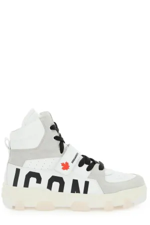 Dsquared2 Icon Basket High-Top Sneakers