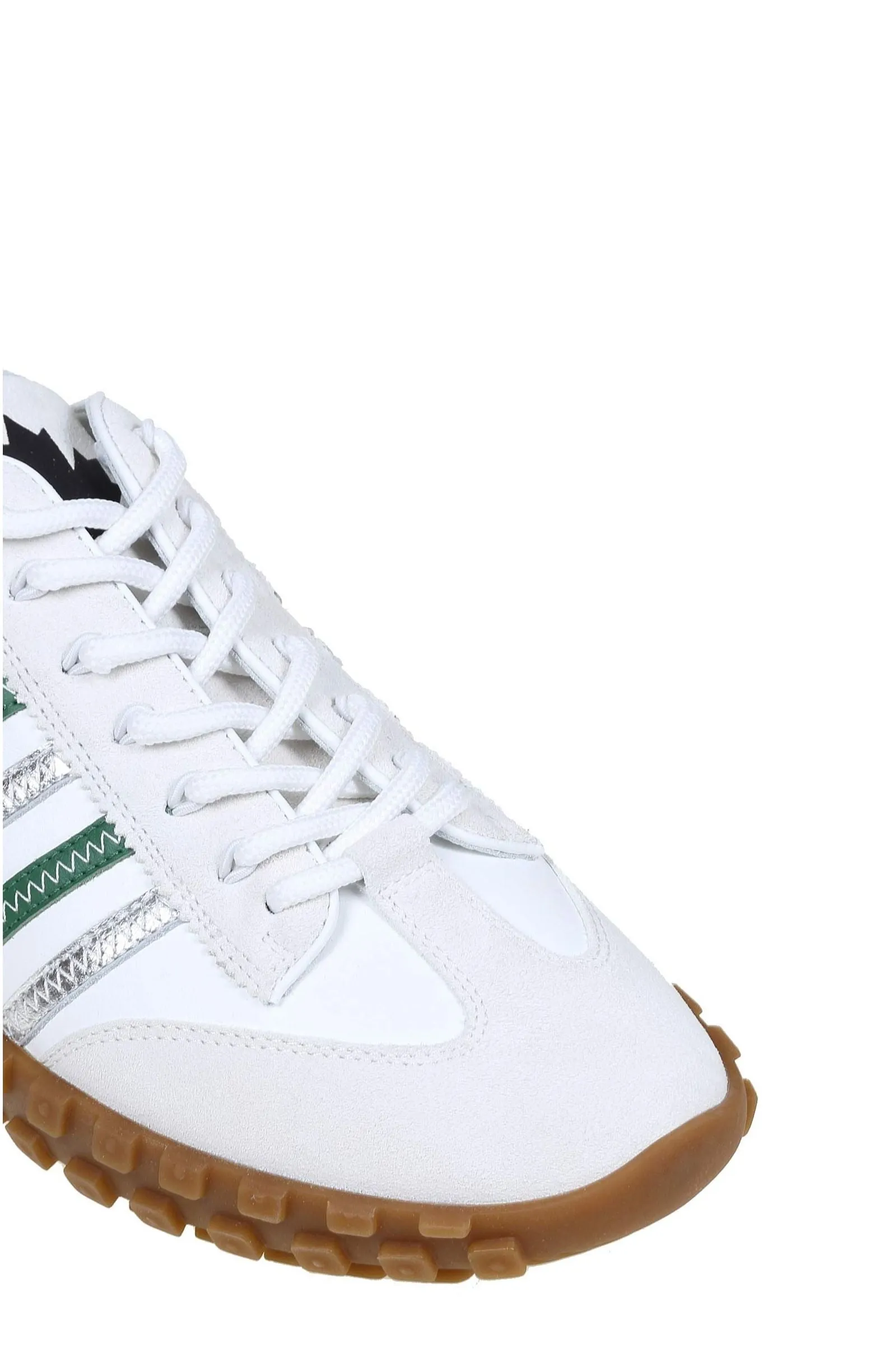 Dsquared2 Logo Print Striped Low-Top Sneakers