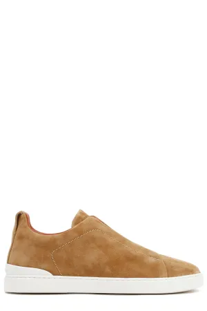 Ermenegildo Zegna Banded Slip-On Sneakers