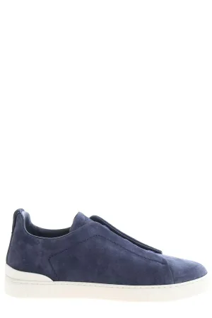 Ermenegildo Zegna Banded Slip-On Sneakers
