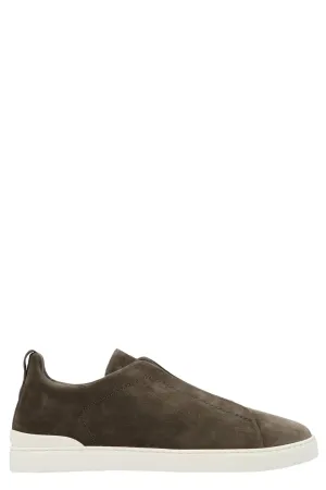 Ermenegildo Zegna Banded Slip-On Sneakers