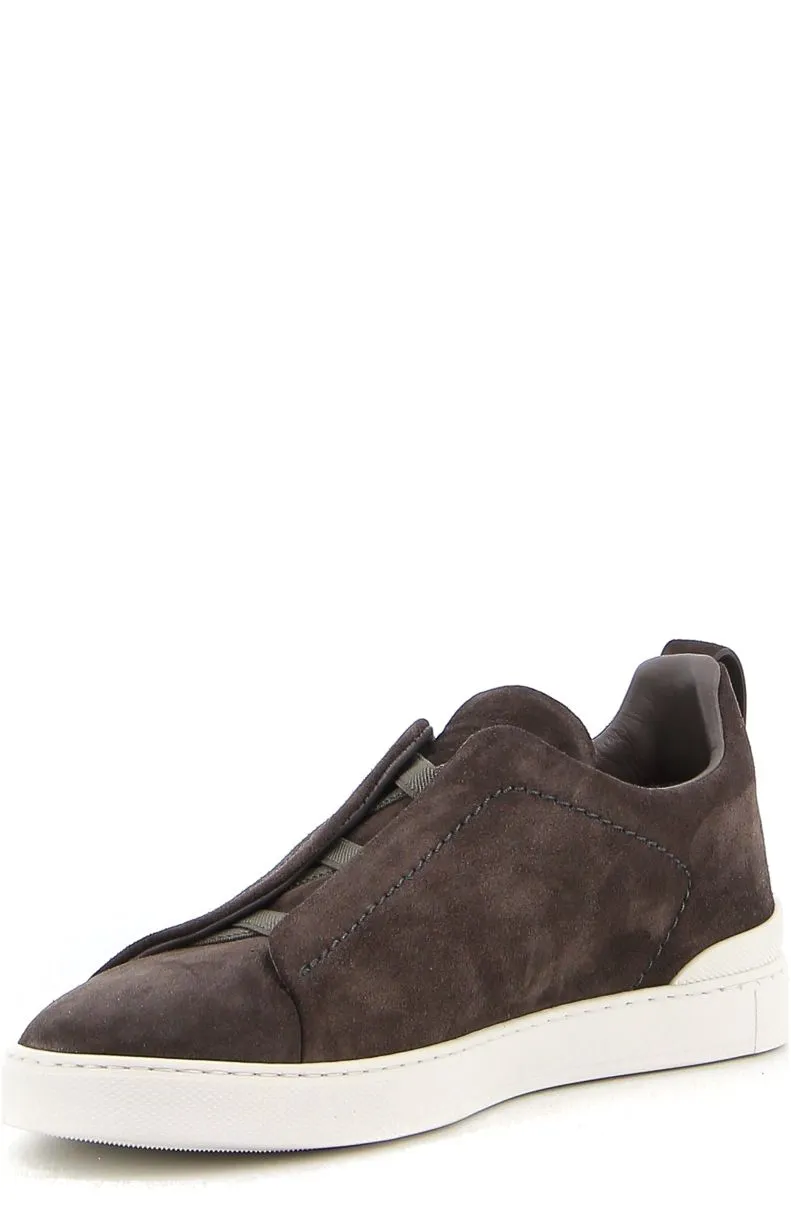 Ermenegildo Zegna Banded Slip-On Sneakers