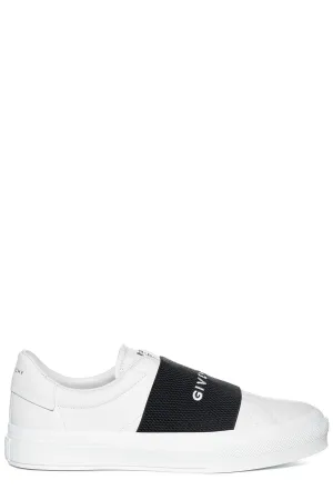 Givenchy City Court Logo Embroidered Sneakers