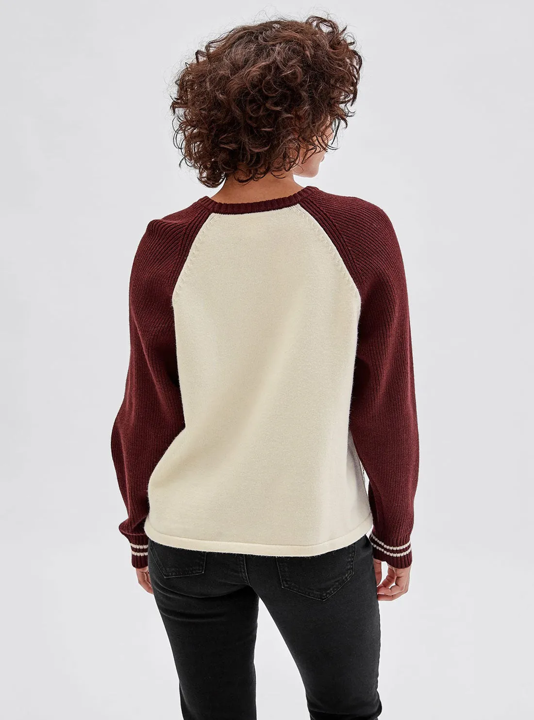 Guess Originals x Betty Boop Vino Intarsia Knit Top