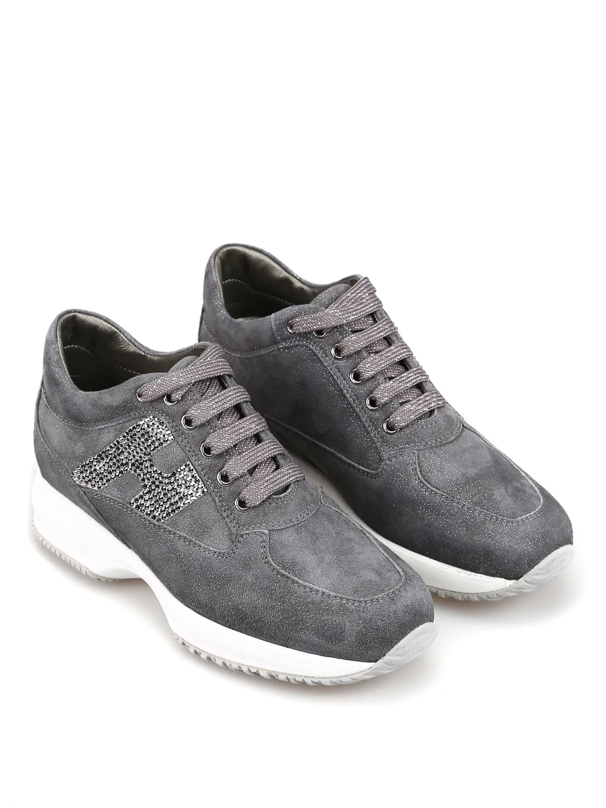 Hogan Logo Embellished Low-Top Sneakers