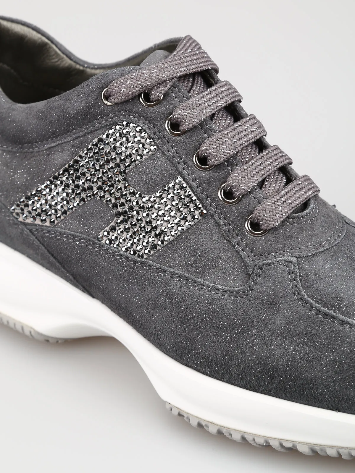 Hogan Logo Embellished Low-Top Sneakers