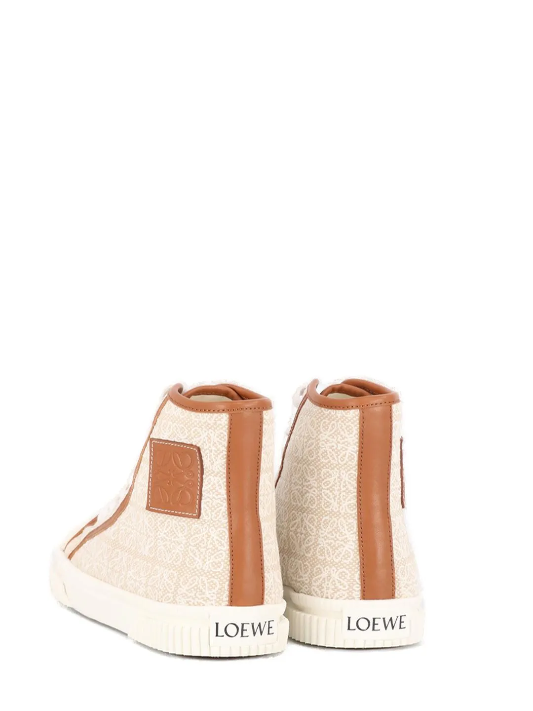Loewe Anagram Jacquard High-Top Sneakers