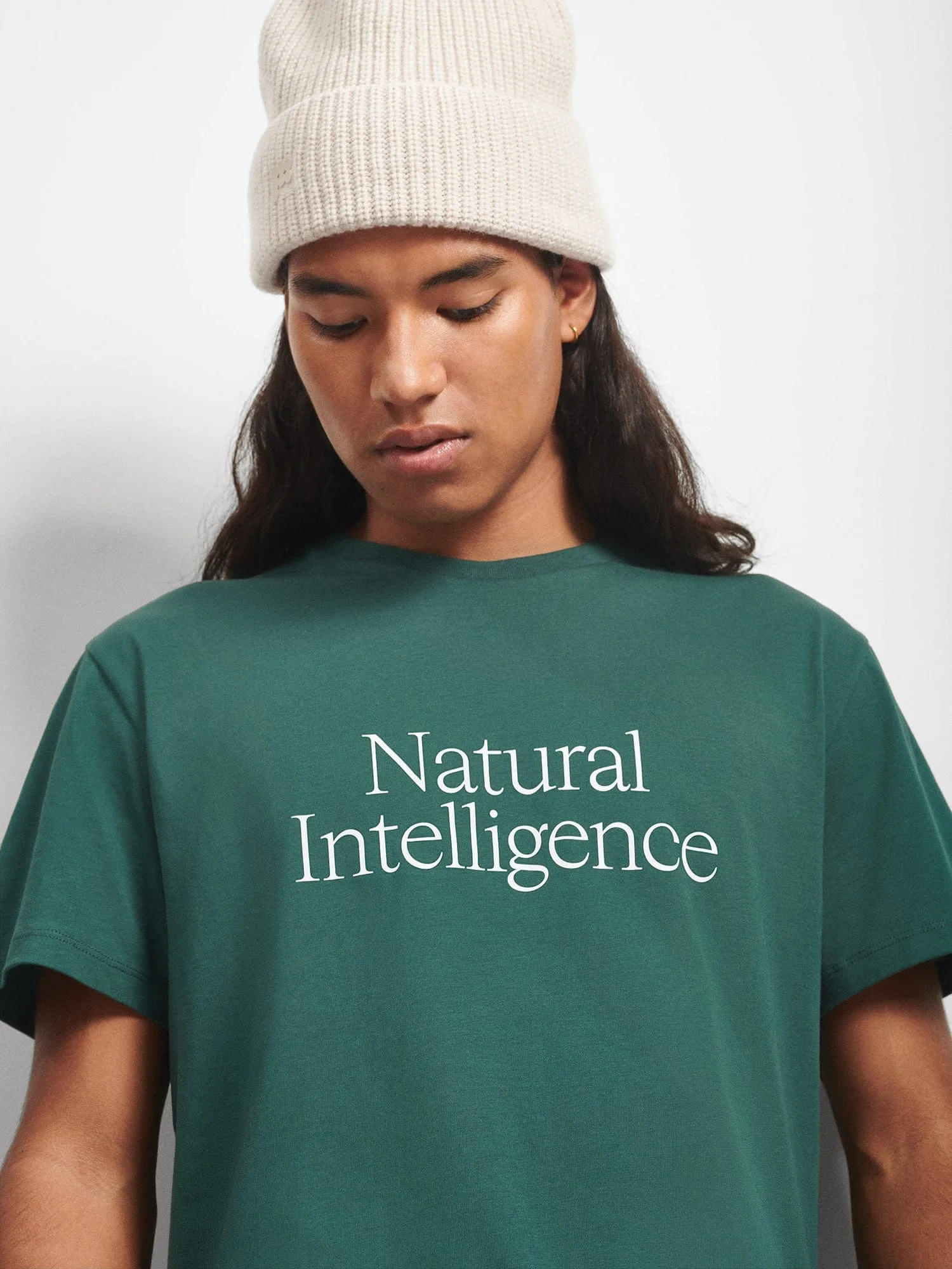 Mens 365 Natural Intelligence T-Shirt—foliage green