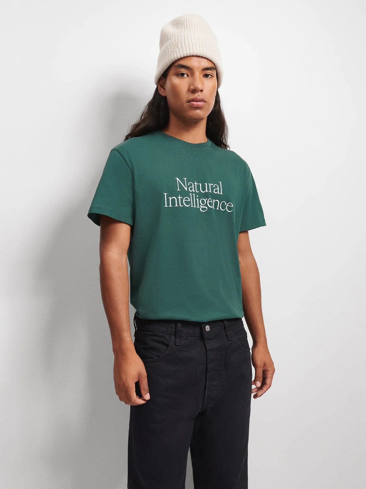 Mens 365 Natural Intelligence T-Shirt—foliage green