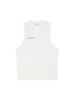 Men's Cotton Tank Top—off-white
