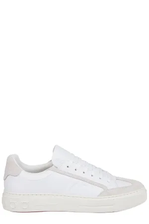 Salvatore Ferragamo Gancini Low-Top Sneakers