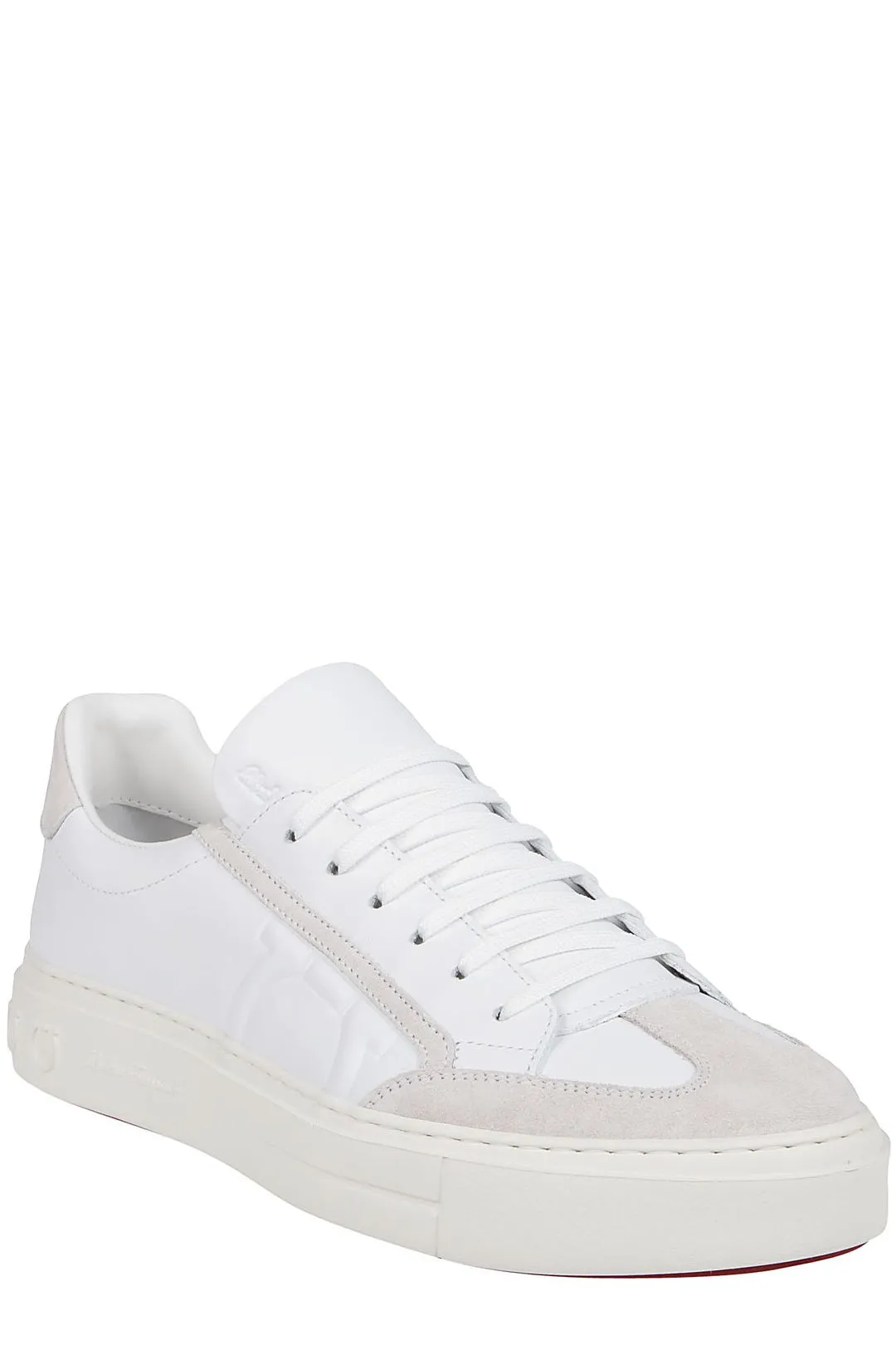 Salvatore Ferragamo Gancini Low-Top Sneakers