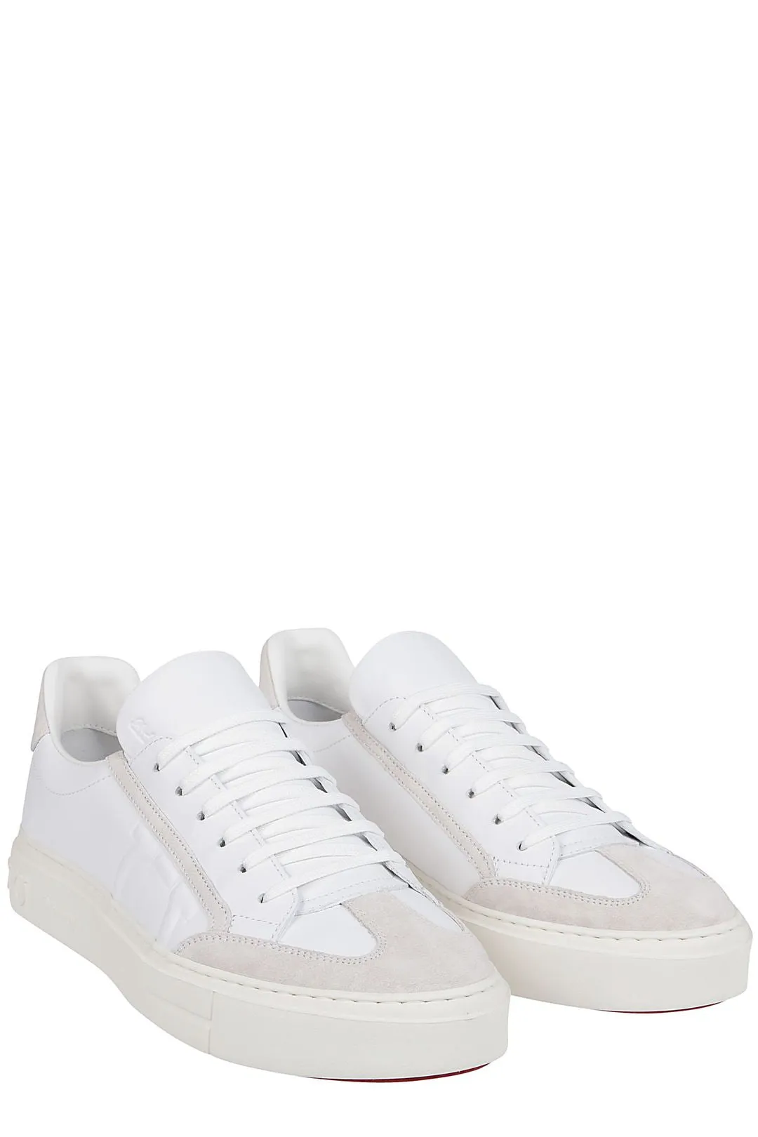 Salvatore Ferragamo Gancini Low-Top Sneakers