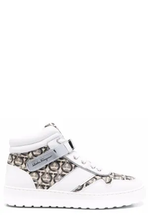 Salvatore Ferragamo Noè High-Top Sneakers