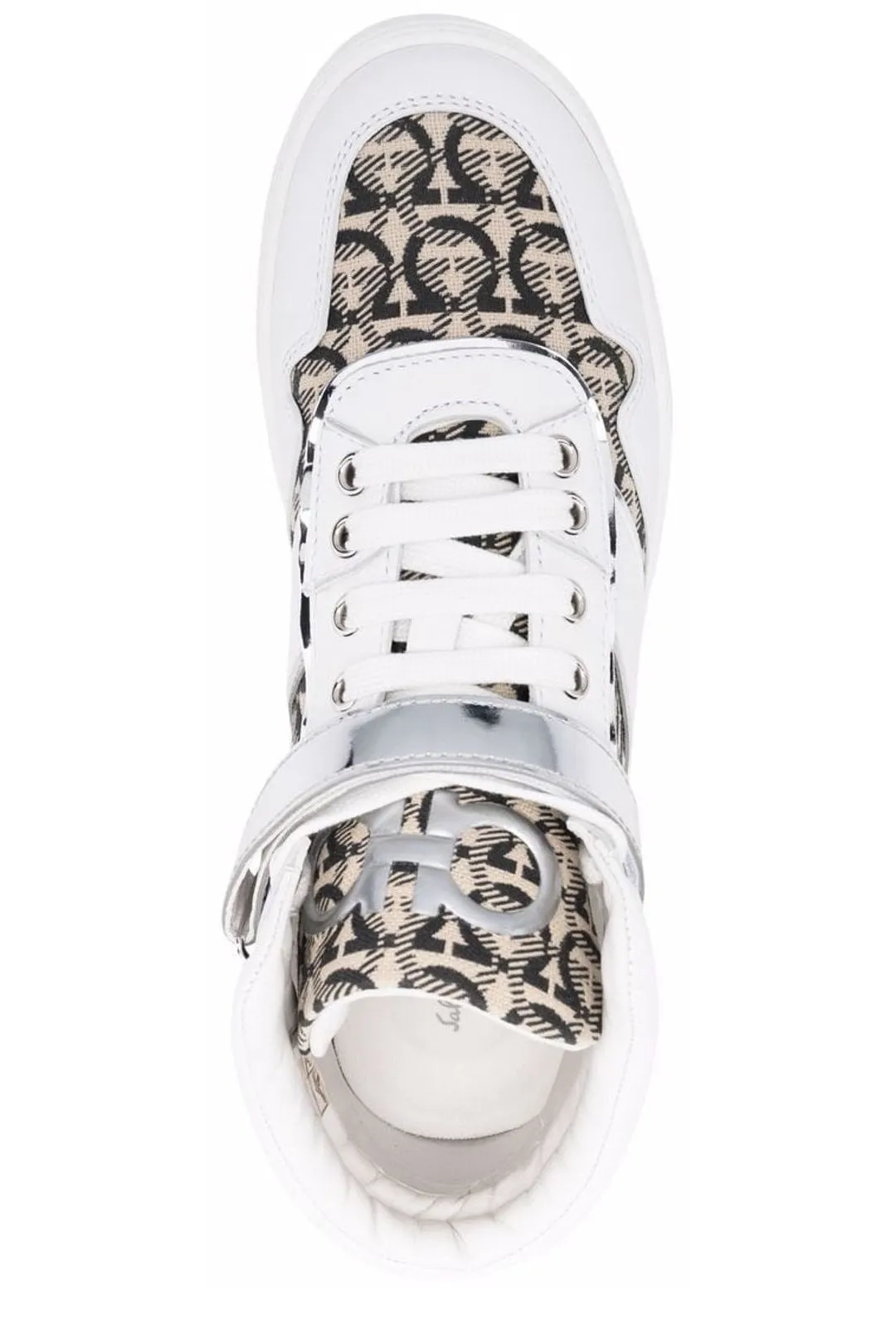 Salvatore Ferragamo Noè High-Top Sneakers
