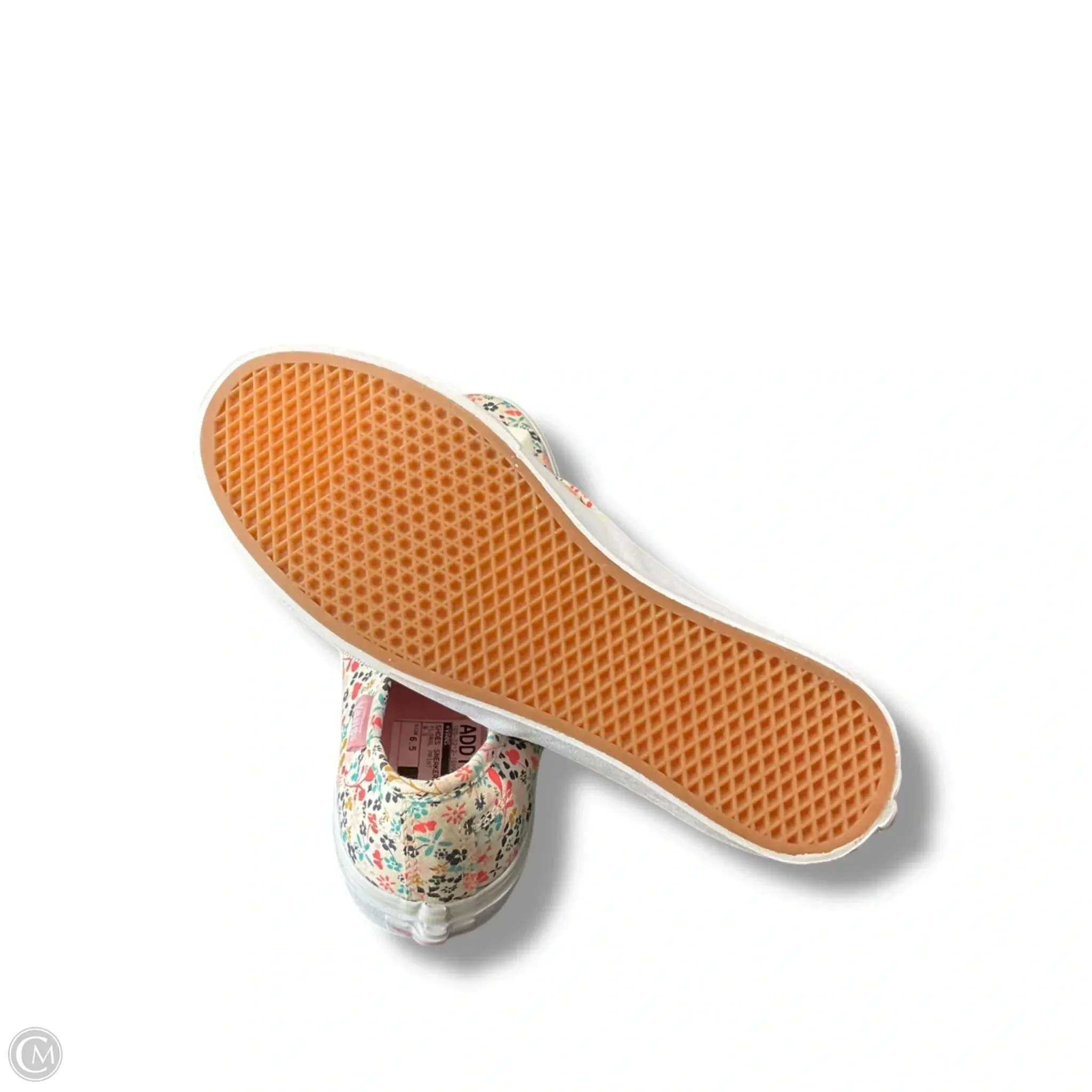 Shoes Sneakers By Vans In Floral Print, Size: 6.5