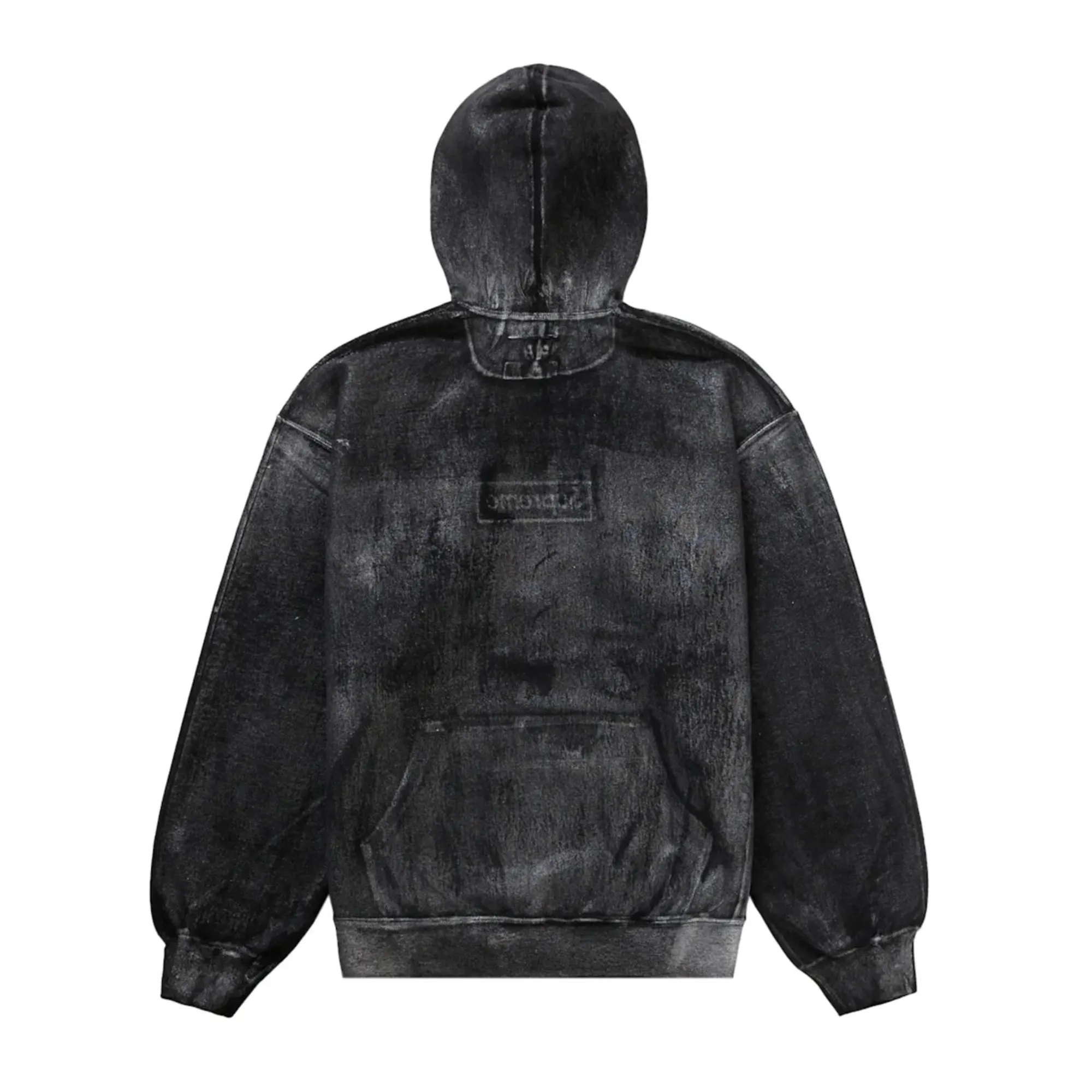 Supreme MM6 Maison Margiela Foil Box Logo Hooded Sweatshirt Black