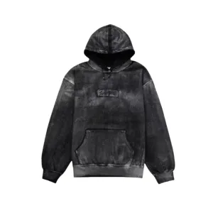 Supreme MM6 Maison Margiela Foil Box Logo Hooded Sweatshirt Black