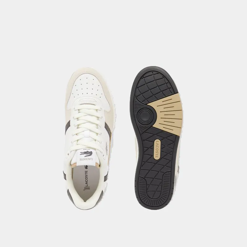 T-Clip Leather and Suede Sneakers